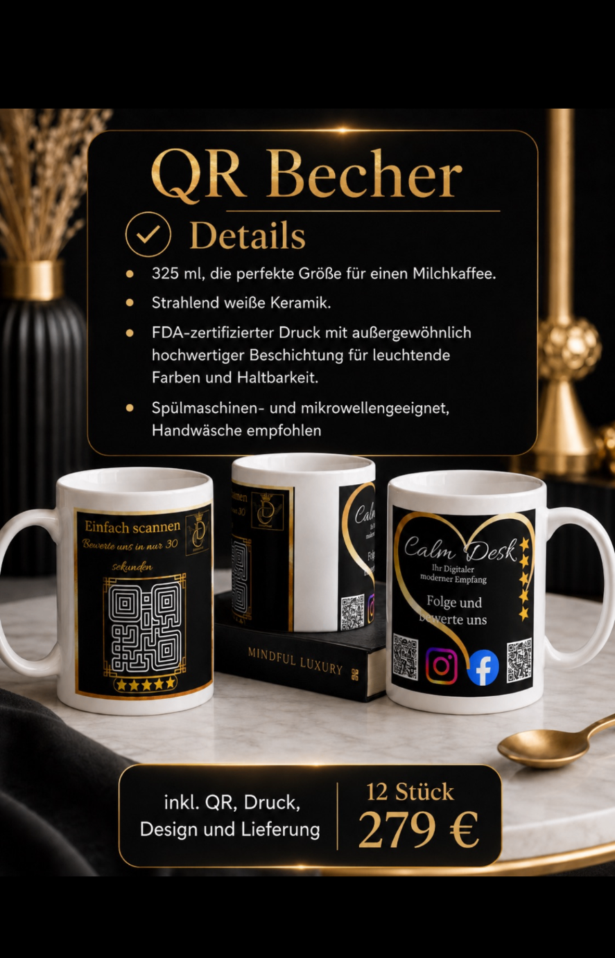 QR Becher
